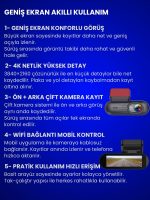4K Araç İçi Kamera Drive M