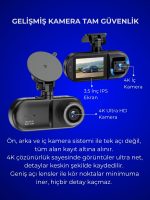 4K Araç İçi Kamera Drive X