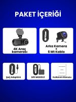 4K Araç İçi Kamera Drive X