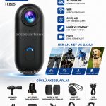 4K Klipsli Manyetik Aksiyon Kamerası