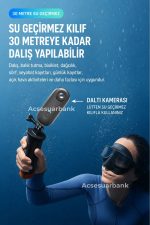 4K Klipsli Manyetik Aksiyon Kamerası