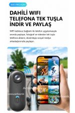 4K Klipsli Manyetik Aksiyon Kamerası