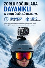 4K Ultra HD WiFi Aksiyon Kamerası
