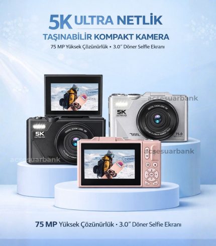 5k Dijital Fotoğraf Makinesi