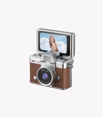 Mini Dijital Fotoğraf Makinesi Kahvenregi