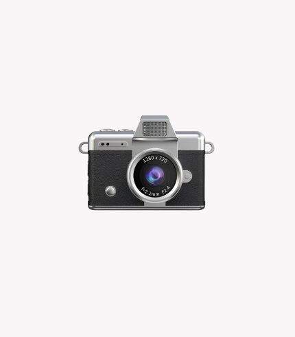 Mini Dijital Fotoğraf Makinesi Siyah