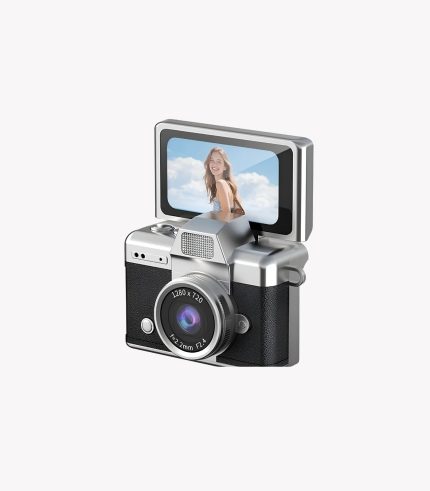 Mini Dijital Fotoğraf Makinesi Siyah